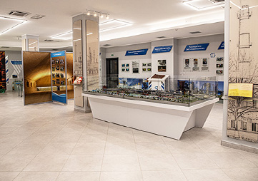 Историко-демонстрационный зал для ОАО «Гомельстекло»