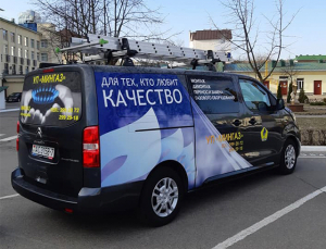 Рекламная оклейка авто в Минске и оклейка спецтранспорта
